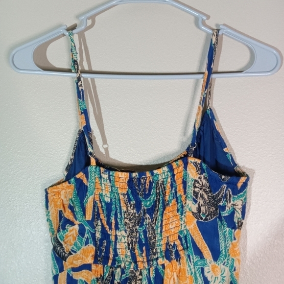 Urban Outfitters Kamaryn Tie Front Midi Dress Sleeveless Women M - Picture 10 of 12